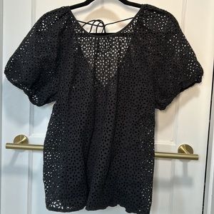 J.Crew Eyelet top NWOT